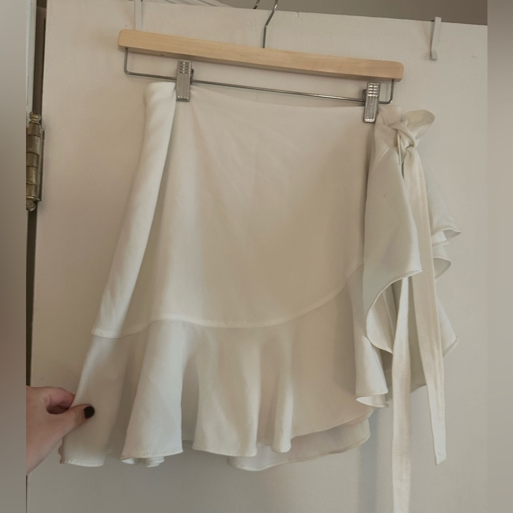 Wrap skort with bow!